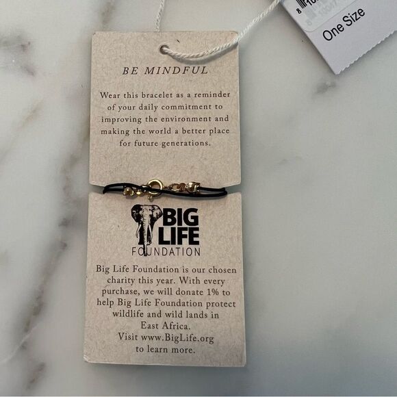 Quagga Green Label Gold Leaf Bracelet - Picture 4 of 4